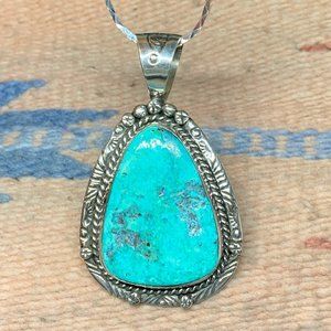 Kingman Turquoise Pendant #3470